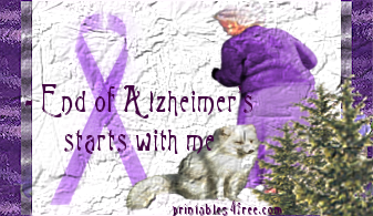 alzheimer s awareness magnet label end of alzheimer s starts with me