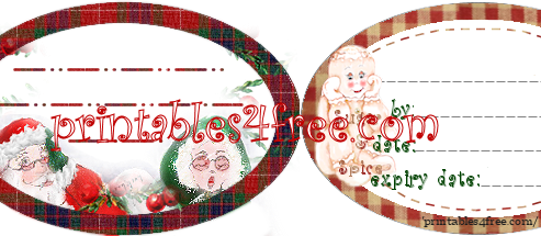 christmas gift labels and templates logo