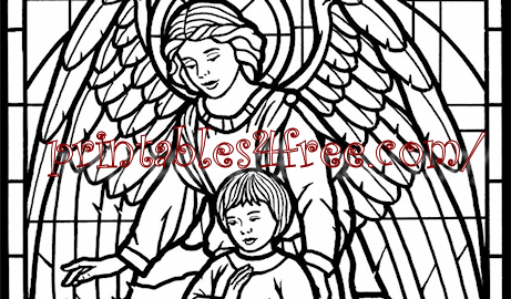 coloring pages for all ages - angels