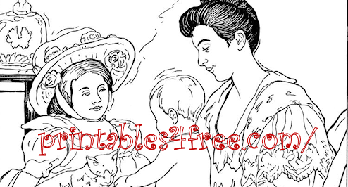 coloring pages for all ages logo