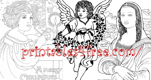 coloring pages for all ages logo