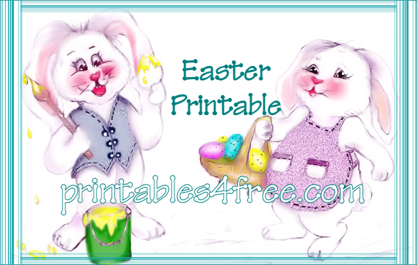  Easter Blessings printable logo
