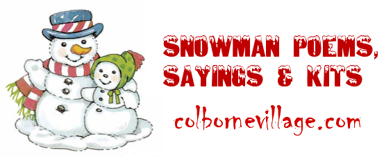 Snowman Poems, Sayings and Kits - logo